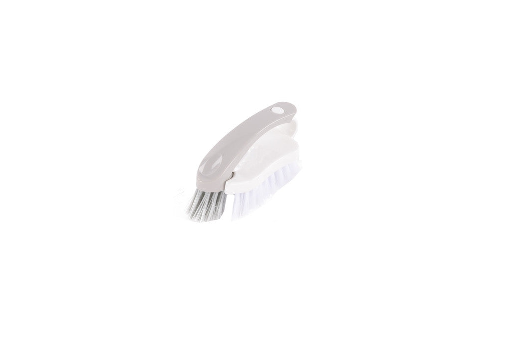 Cleaning Brush, White & Light Grey