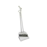 Dustapan With Broom - White
