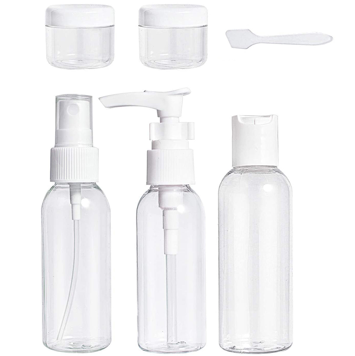 6 Pieces Travel Bottle kit