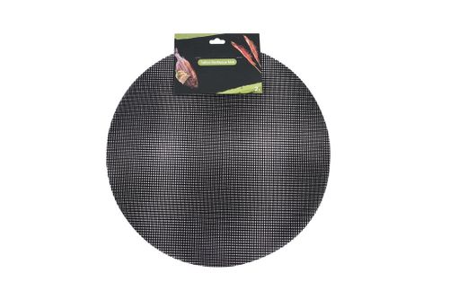 Round grill mat - Black