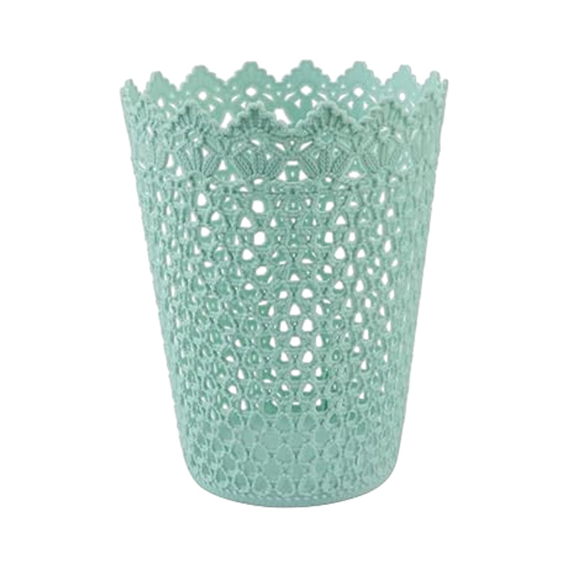 Table Trash Can 10X12.5Cm - Sky Blue