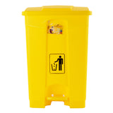 Trash can - yellow