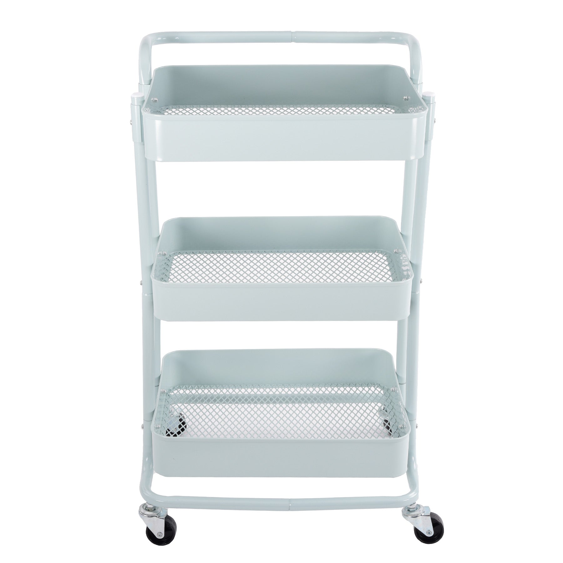 Multi function mobile cart - gray & blue Color