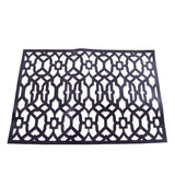 Rectangular Placemat, Black Color