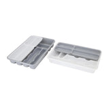 Cutlery Holder Set -White&Gray