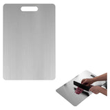 Stainless steel cutting board - small