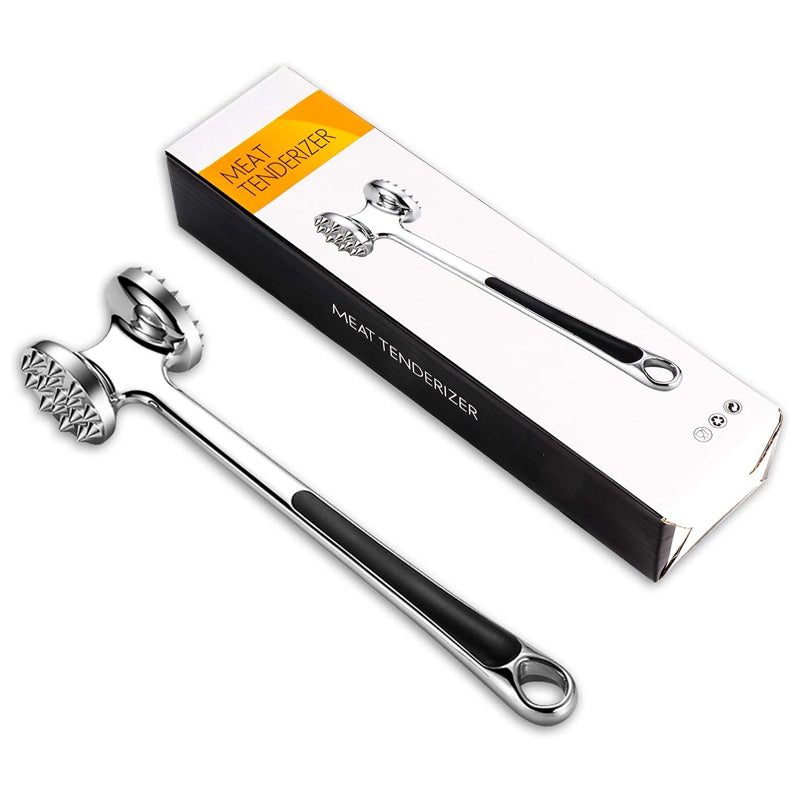 Belikes S.L Steel Meat Hammer-Silver
