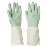 Pu Gloves Medium-Green&White