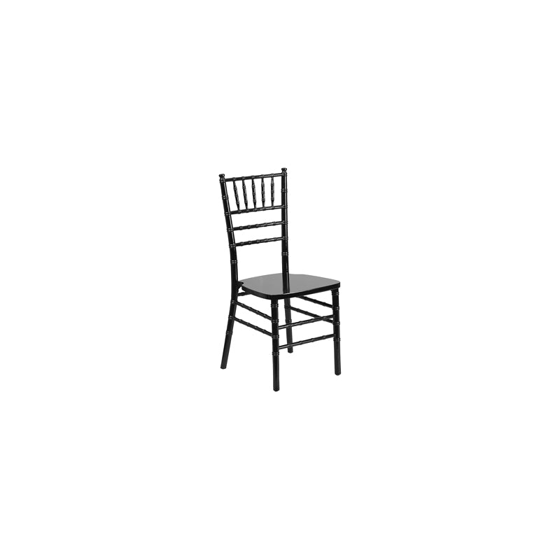 Chiavari Plastic Chair Cushion Gry-Black