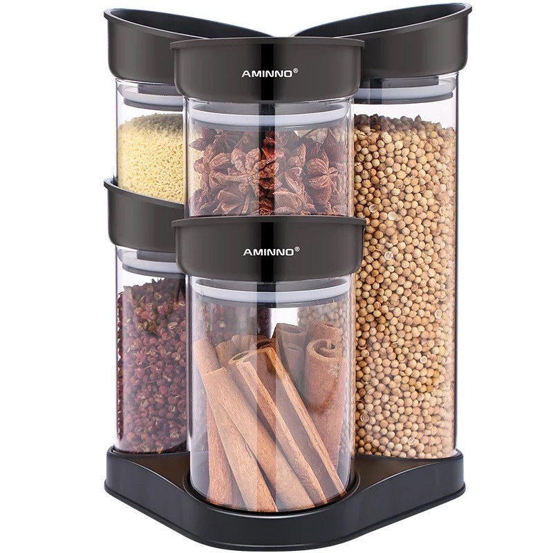 Airtight Storage Stackable Jars