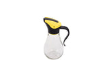 Glass Oil Bottle, Yellow