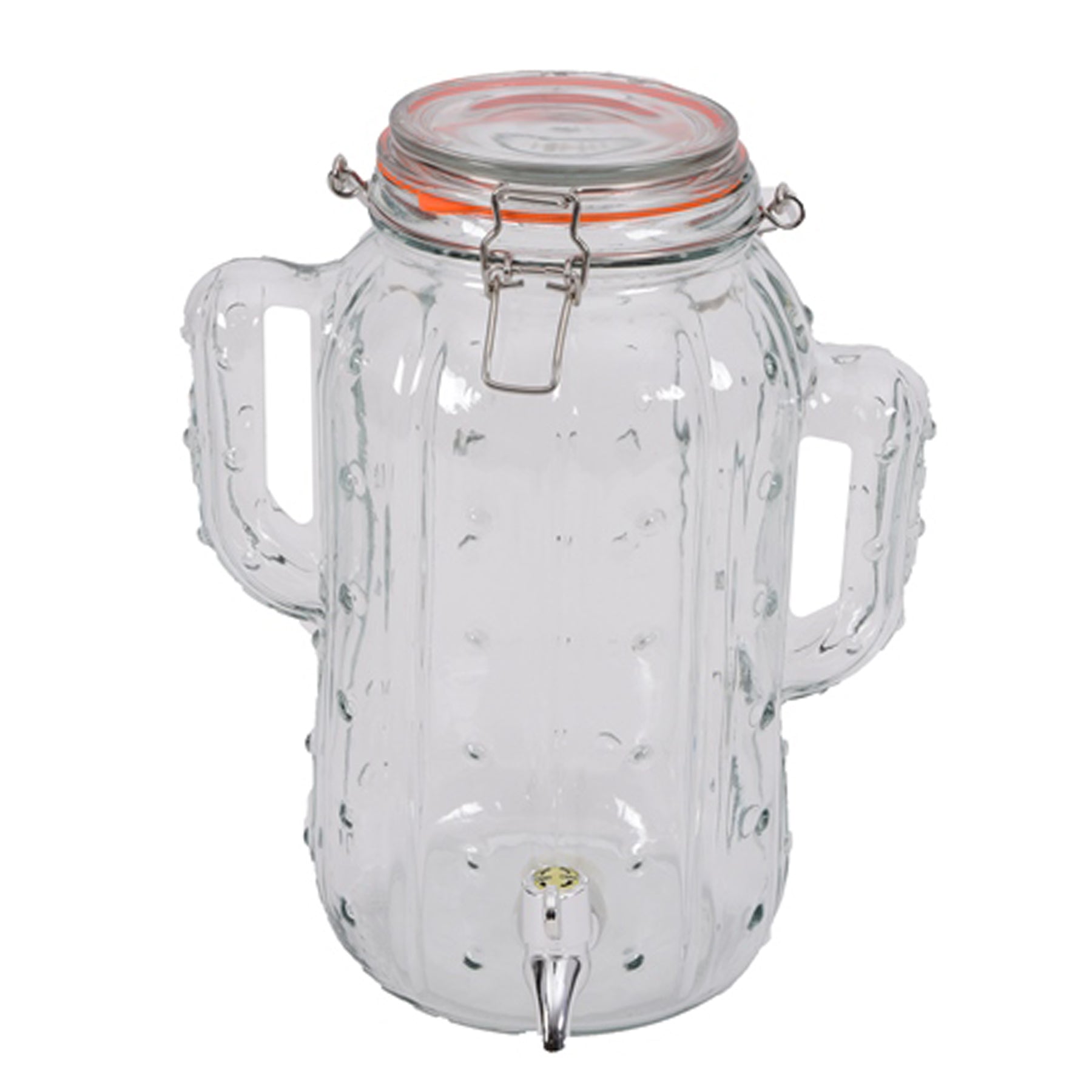 Glass Jar with lid, Clear