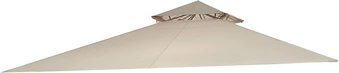 Pavilion With Curtain 3x3m - Light Beige