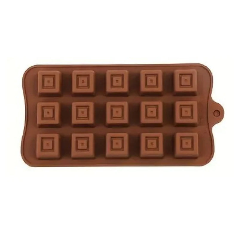 Silicon Chocolate Mold - Brown