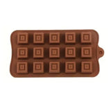 Silicon Chocolate Mold - Brown