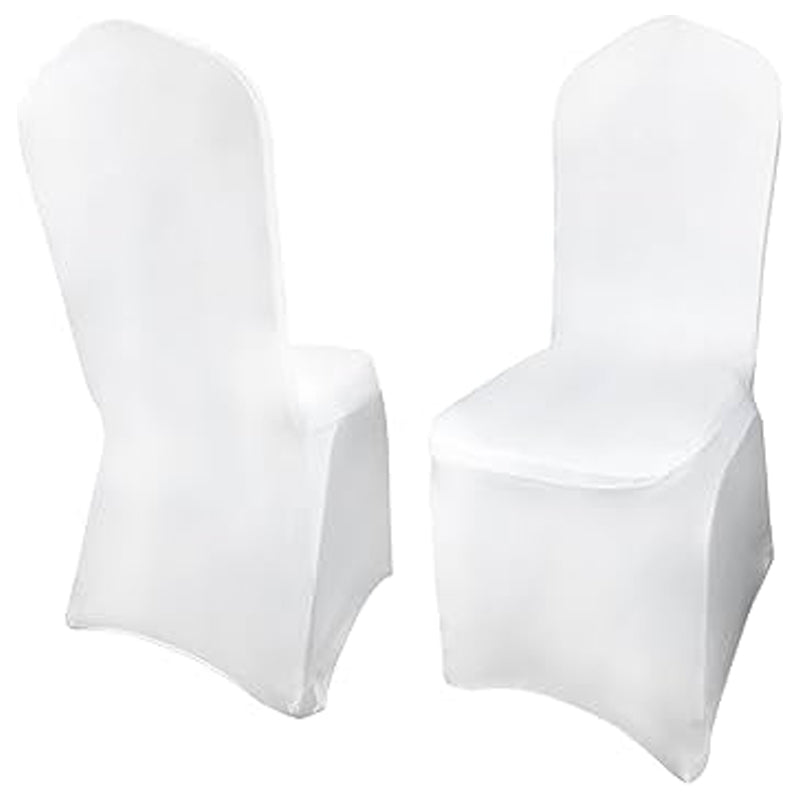 Stretch Chair Cover-White