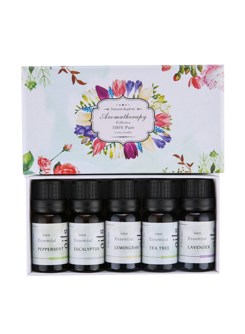 5Pc Fragrance Oil Set - Transparent