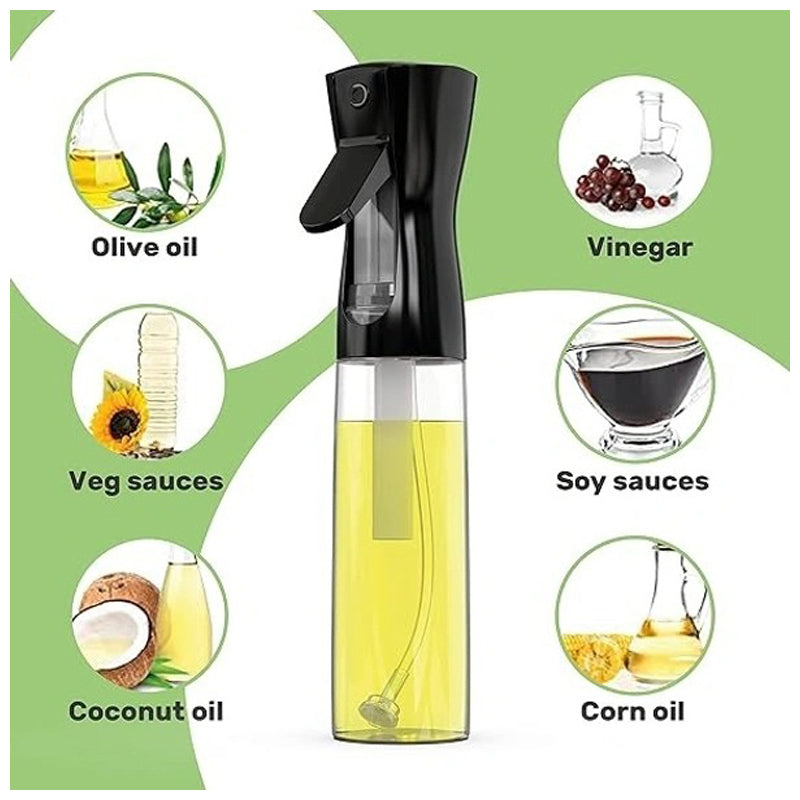 Spray Bottle 500Ml -Clear & Black