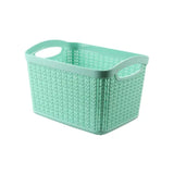 Basket Blue 33.5X27.5X12Cm - Blue