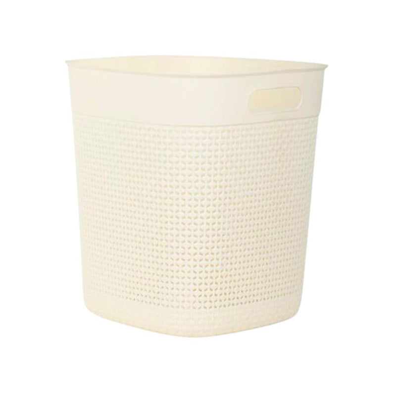 Trash Can 23X23X25.1Cm - Beige