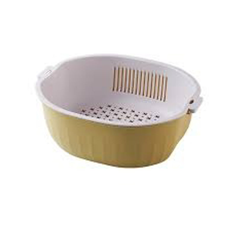 Drain Basket 31X26X11.8Cm-Yellow