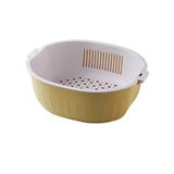Drain Basket 31X26X11.8Cm-Yellow