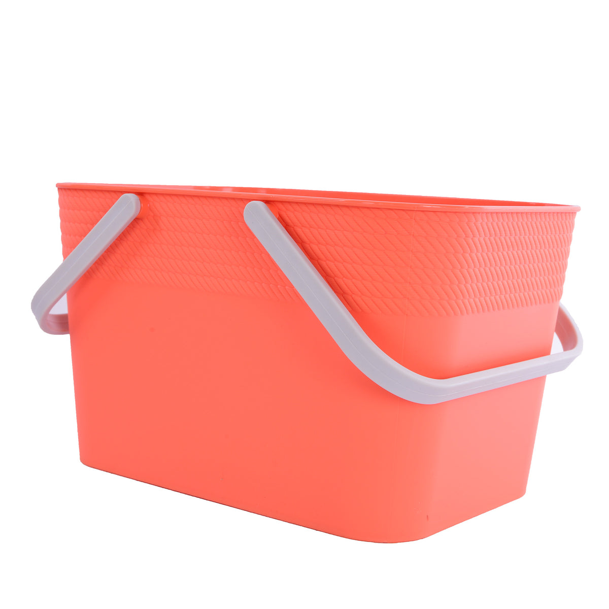 Basket with handles - Orange