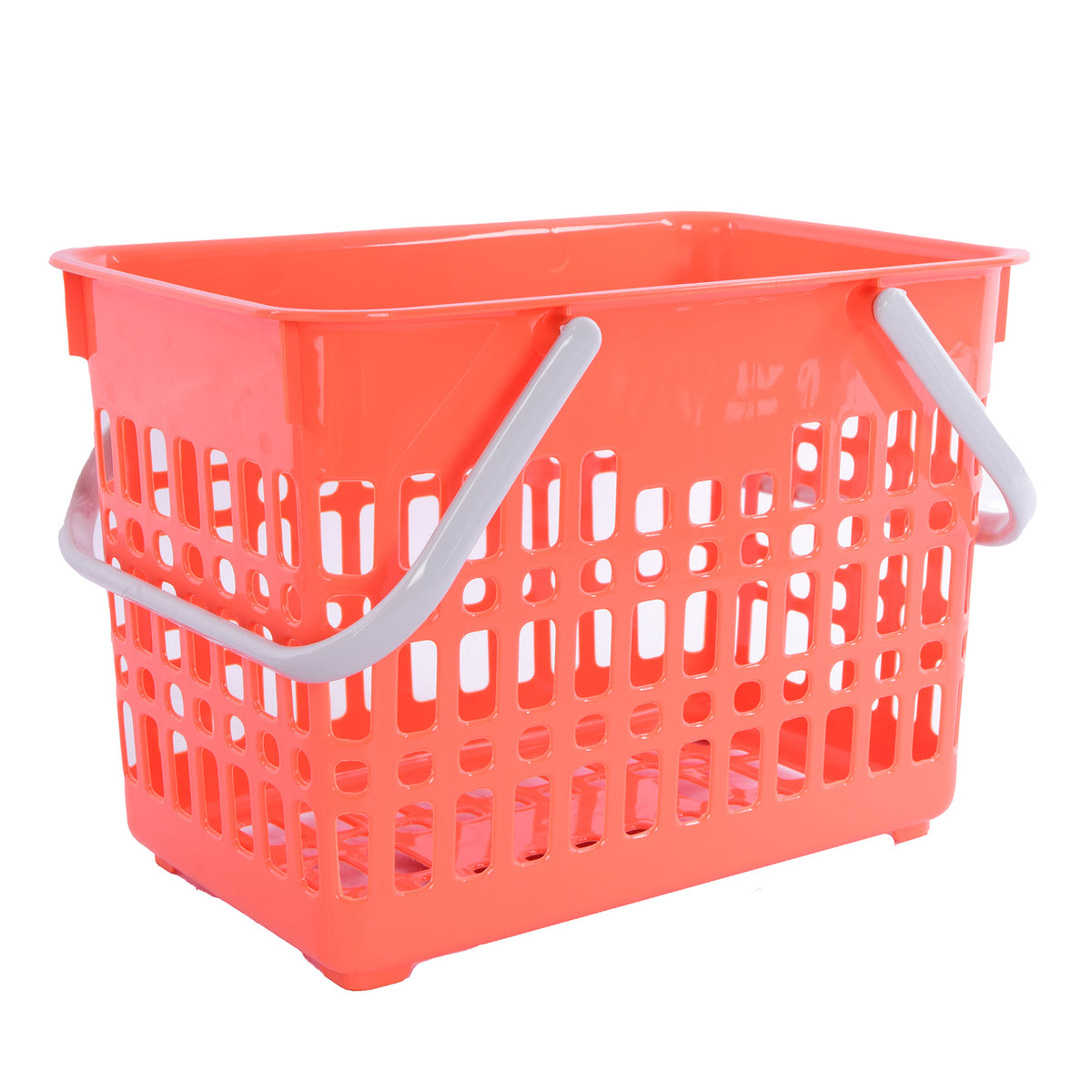 Basket with handles - Orange