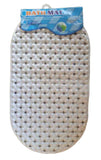 Oval Bath Mat – 68 × 36 Cm, 480 G, With Hanging-White