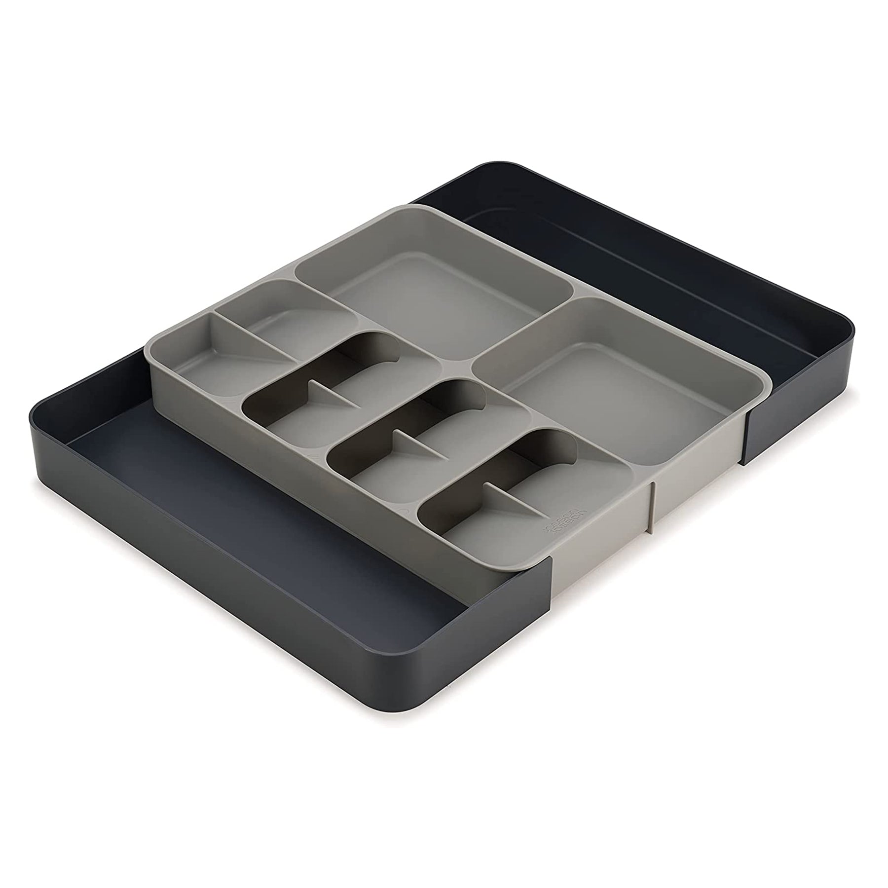 2 Layer folding cutlery holder - Grey Color