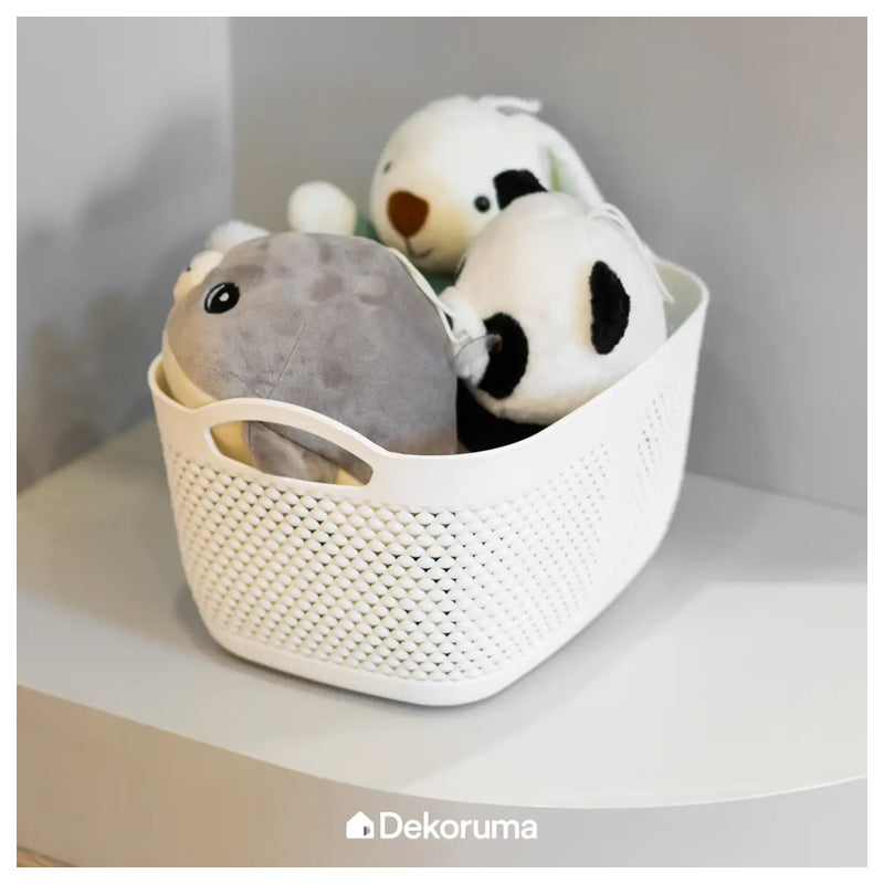 Dekoruma Storage Box-White