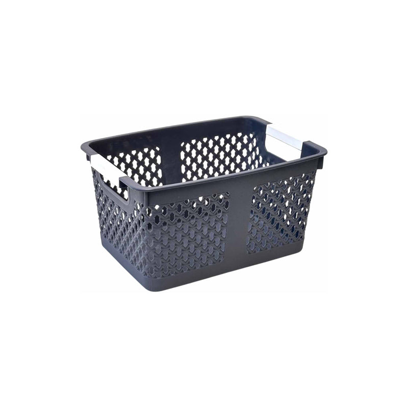Plastic Storage Box L- Grey