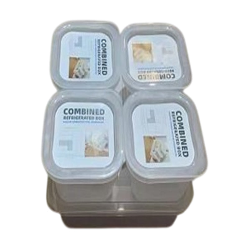 5Pc Storage Box-Clear