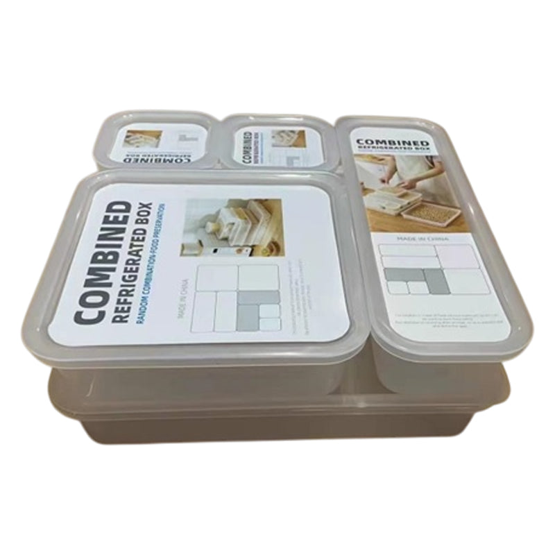 5Pc Storage Box- Clear