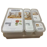 5 Pc Storage Box - Clear