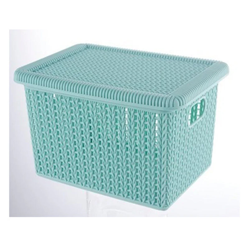 Storage Box 28X19.5X14Cm-Blue