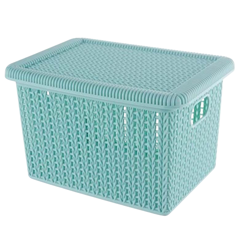 Storage Box Blue 37X26X22.3Cm