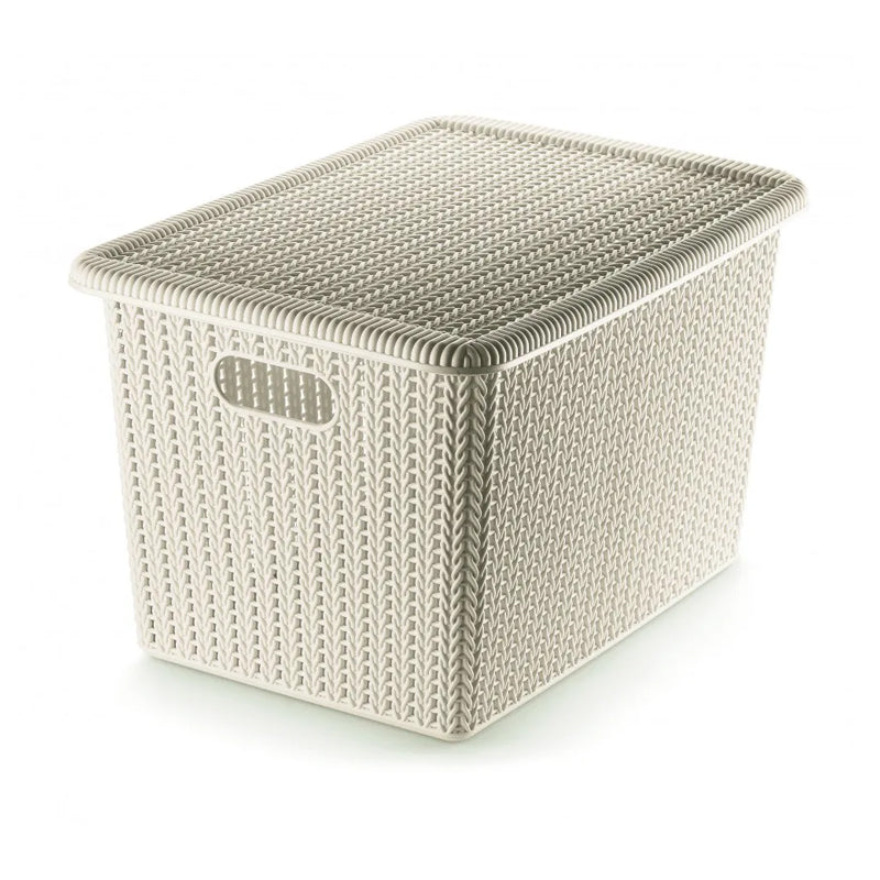 Storage Box 28X19.5X14Cm-Grey