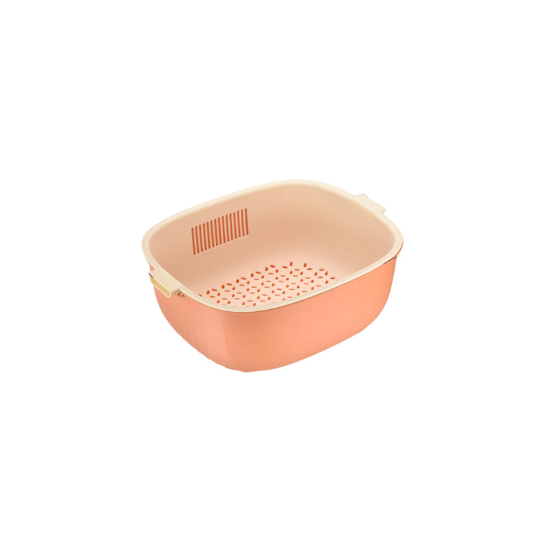 Drain Basket Pink 31X26X11.8Cm-Orange