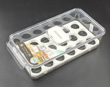 Deer Box Egg Holder – 31.5 × 16 × 7.5 Cm-Clear