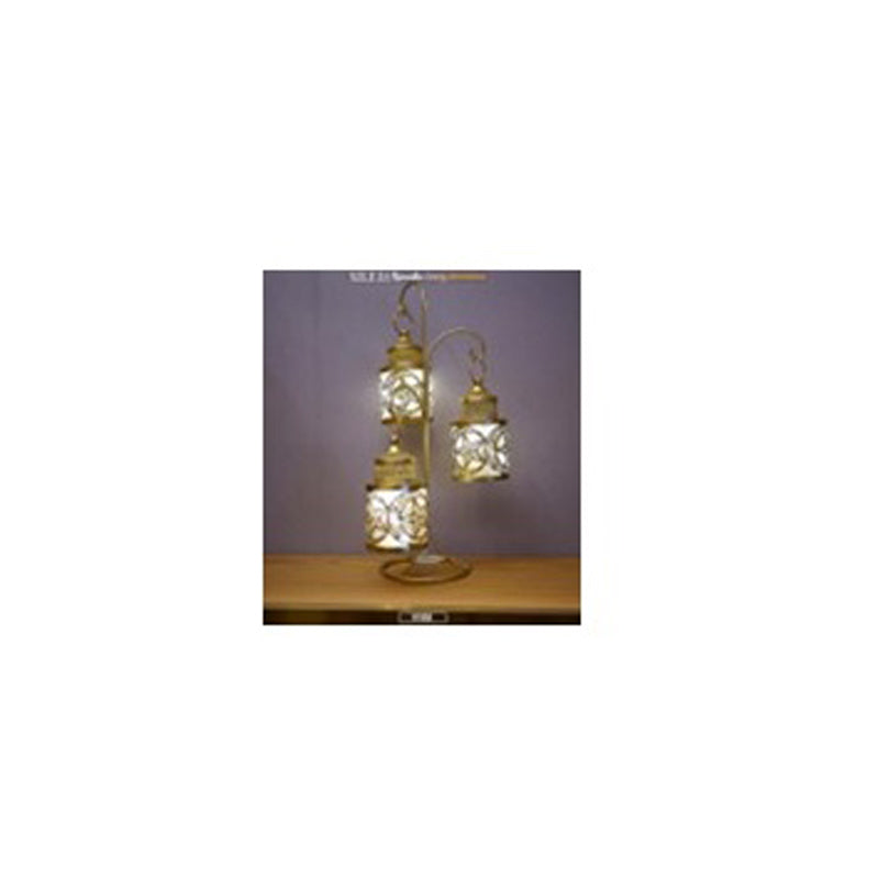 Spray Led Iron Lamp Large-Gold