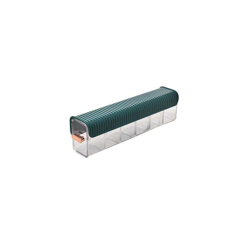 Storage Box 37 X 8.5 X 11 Cm-Dark Green
