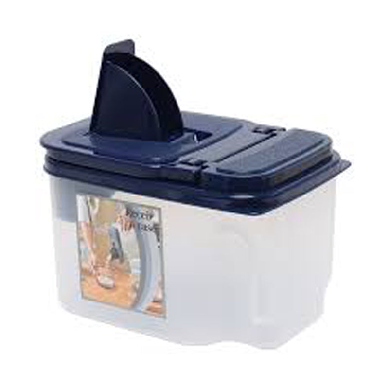 Mainstays  Storage Box 18 X 12.5 X 9.5 Cm-Clear&Black
