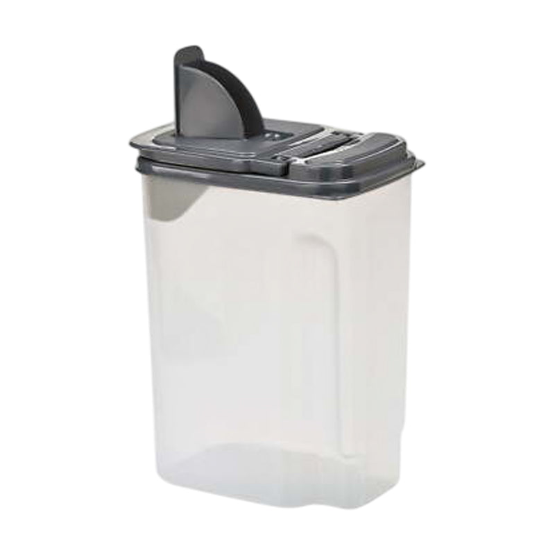 Mainstays  Storage Box 18 X 12.5 X 9.5 Cm-Clear&Black