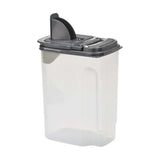 Mainstays  Storage Box 18 X 12.5 X 9.5 Cm-Clear&Black