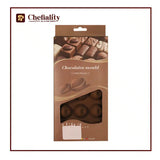 Silicon Choclate Mould Oval Shape - Brown