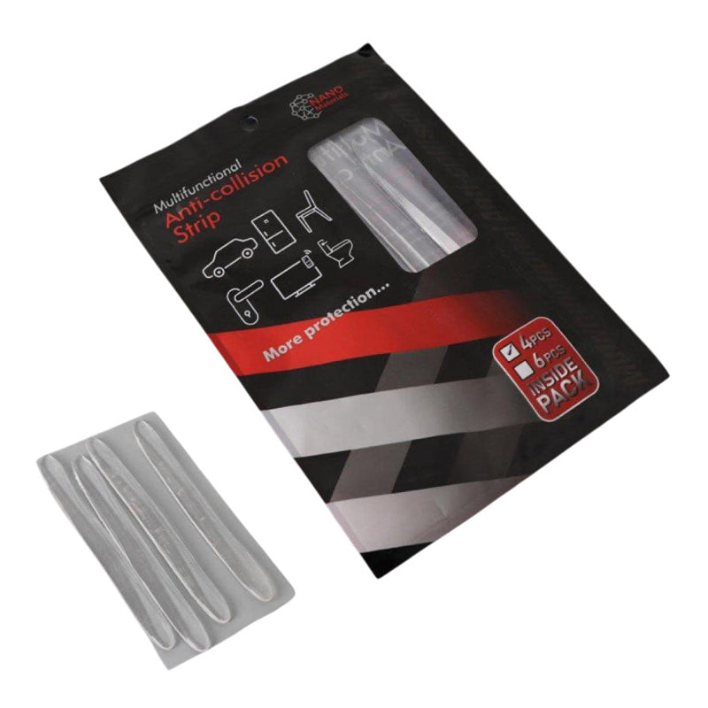 Car Door Protection 4 Pieces Bumper Anti-Shock And Scratches For All Cars - Clear
