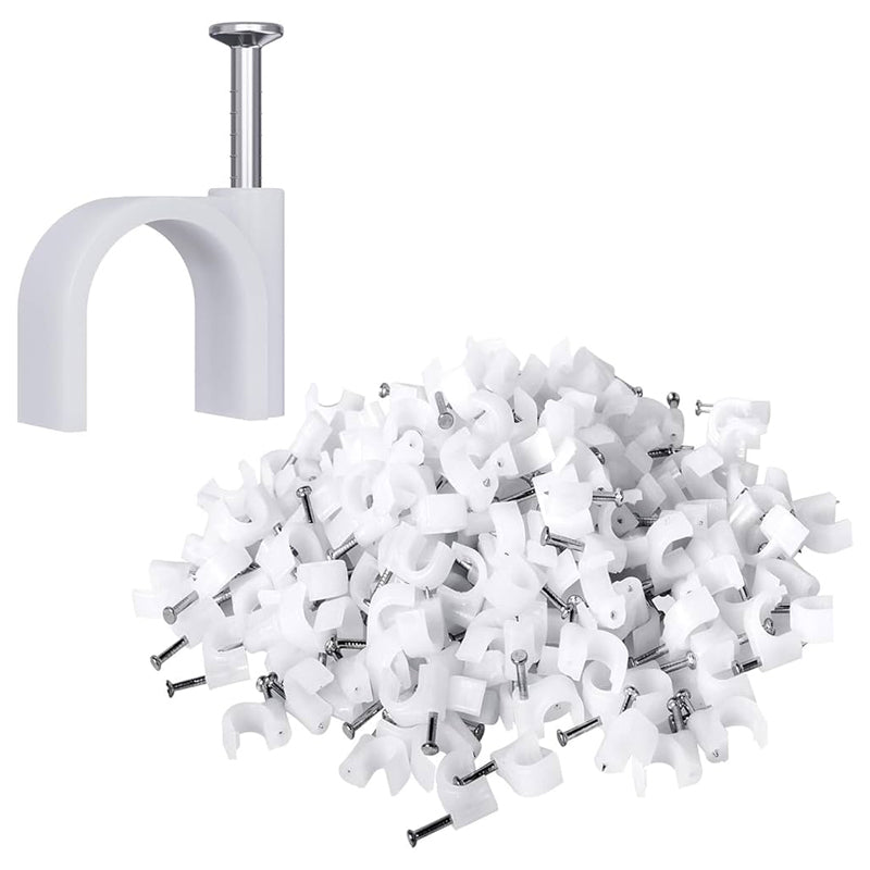 30Pc Circular Line Card-White