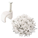 23Pc Circular Line Card-White