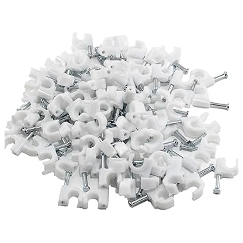 28Pc Circular Line Card-White